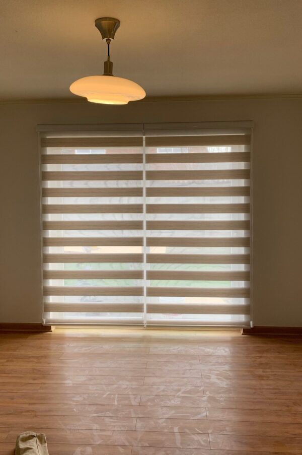 Cortinas Roller Duo Seda Arena