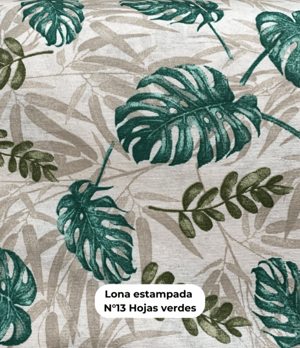 Lona N°13 Hojas Verdes
