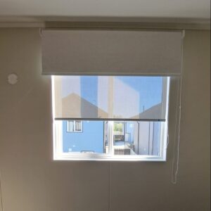 Roller Doble - Blackout Natura y Screen Blanco 5%