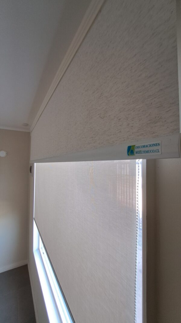 Roller Doble - Blackout Natura y Screen Blanco 5% - Imagen 2