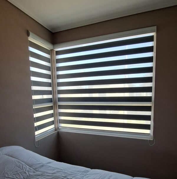 Roller Duo Blackout Gris Oscuro