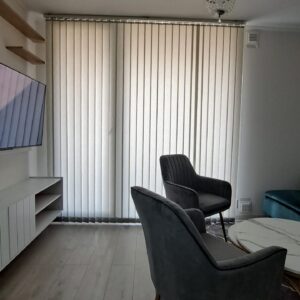 Cortina Vertical Rustica Beige