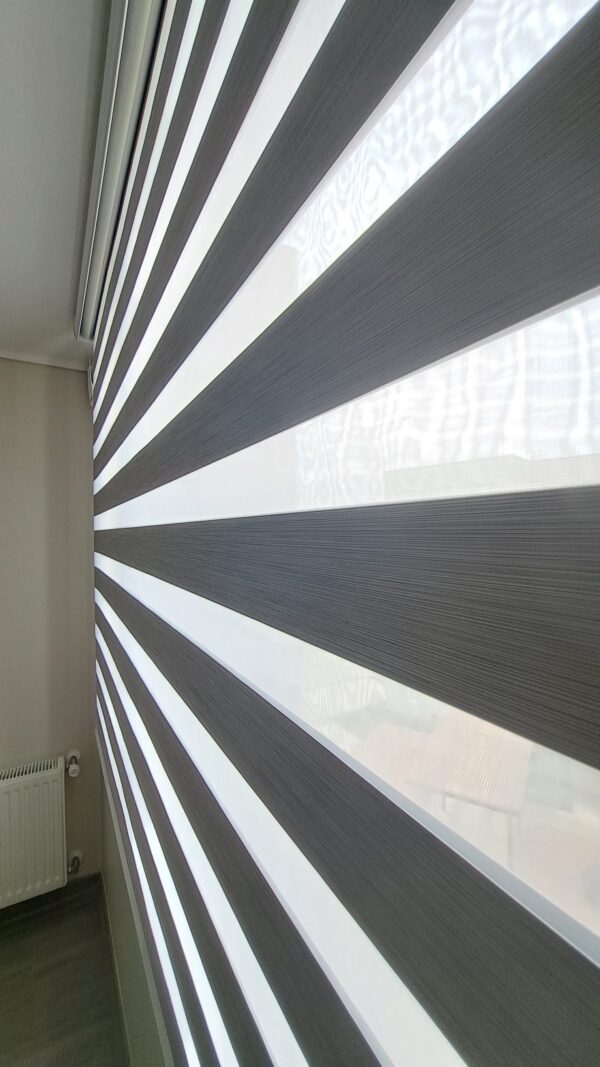 Roller Duo Blackout Gris Claro - Imagen 2