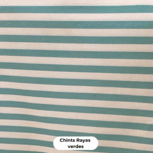 Chints Rayas Verdes (1,40 mts)
