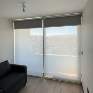 Roller Doble - Blackout Gris y Screen Blanco 5%