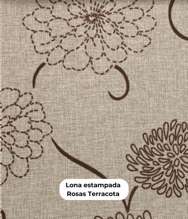 Lona Rosas Terracota