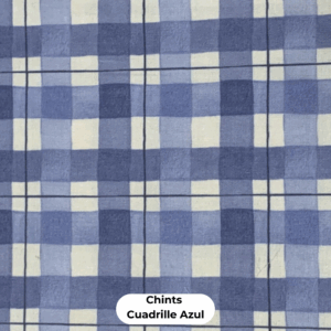 Chints Cuadrille Azul (1,40 mts)