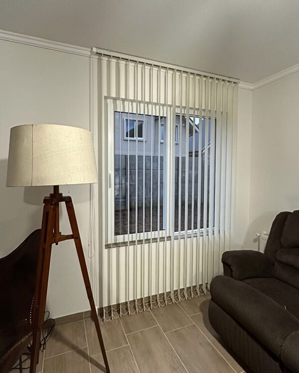 Cortinas Vertical Rustica Blanco - Imagen 3