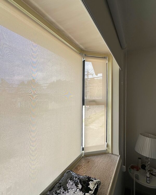 Roller Doble - Blackout Beige y Screen Beige 5% - Imagen 2