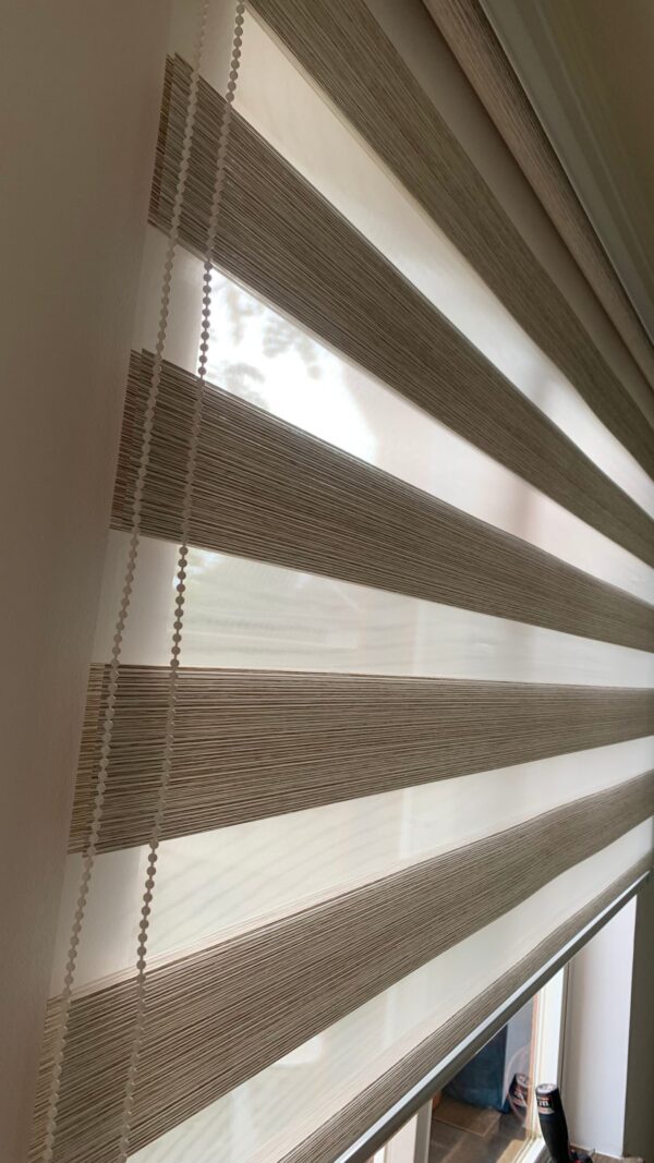 Cortinas Roller Duo Seda Arena - Imagen 3