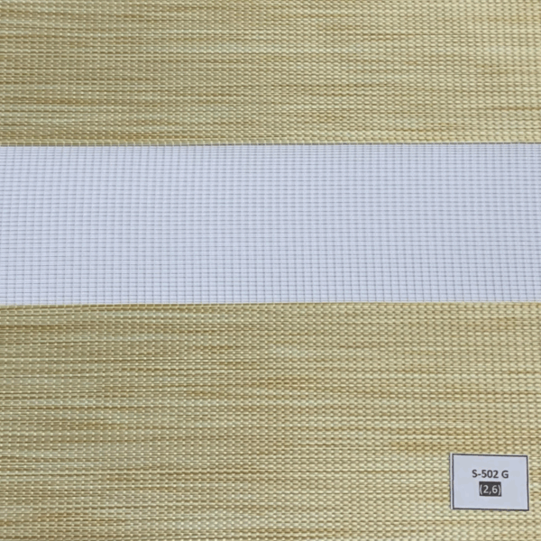 Tela Roller Dúo Translucido S-502 G