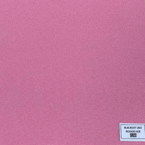 Tela Roller Blackout Liso Rosado