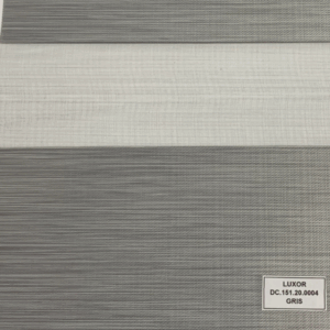 Tela Roller Dúo Blackout Luxor Gris