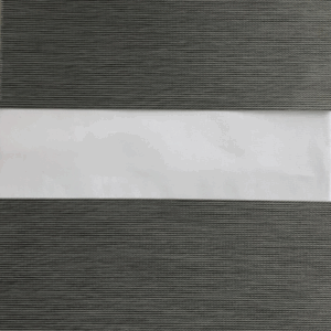 Tela Roller Dúo Blackout Gris NUEVO