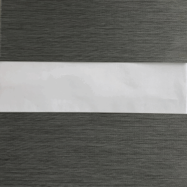 Tela Roller Dúo Blackout Gris NUEVO