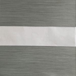 Tela Roller Dúo Blackout Gris Claro NUEVO