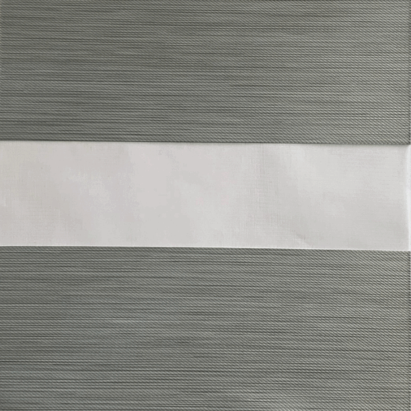 Tela Roller Dúo Blackout Gris Claro NUEVO