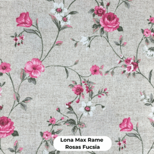 Lona Max Rames Rosas Fucsia