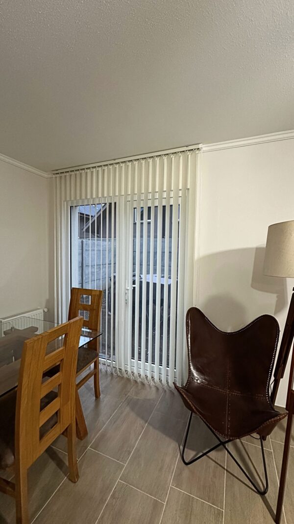 Cortinas Vertical Rustica Blanco - Imagen 2