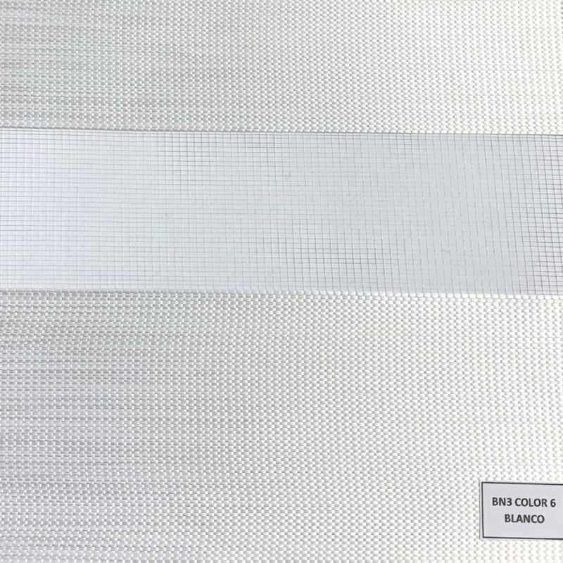 Roller duo translucido blanco