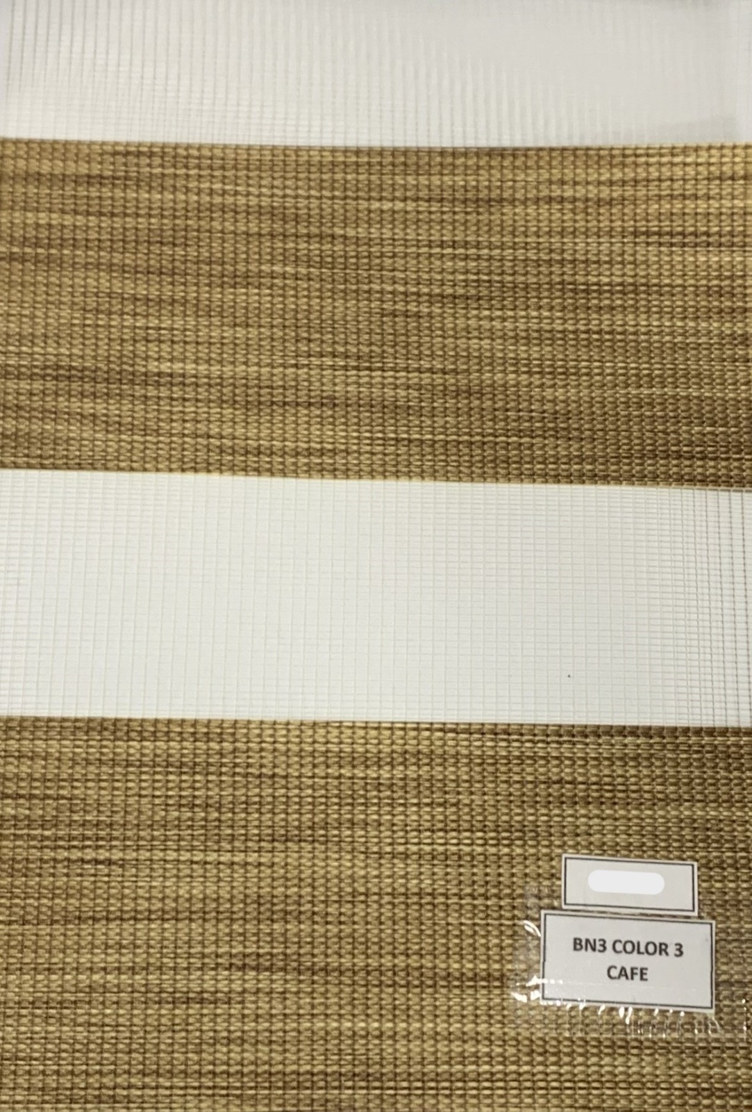 Roller duo translucido cafe