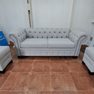 Sofa chesterfield en felpa